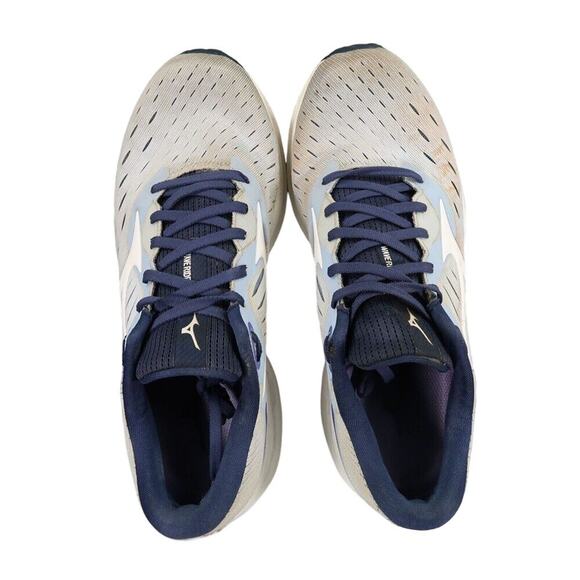 Mizuno Shoes Womens 10 Running Athletic Wave Rider 24 Trainers Comfort Active - Picture 8 of 15